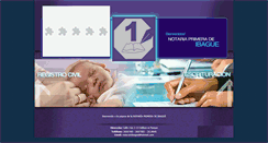Desktop Screenshot of notariaprimeradeibague.com